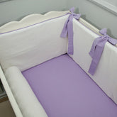 Ekru - Lila Bumper | Beşik Yan Koruma